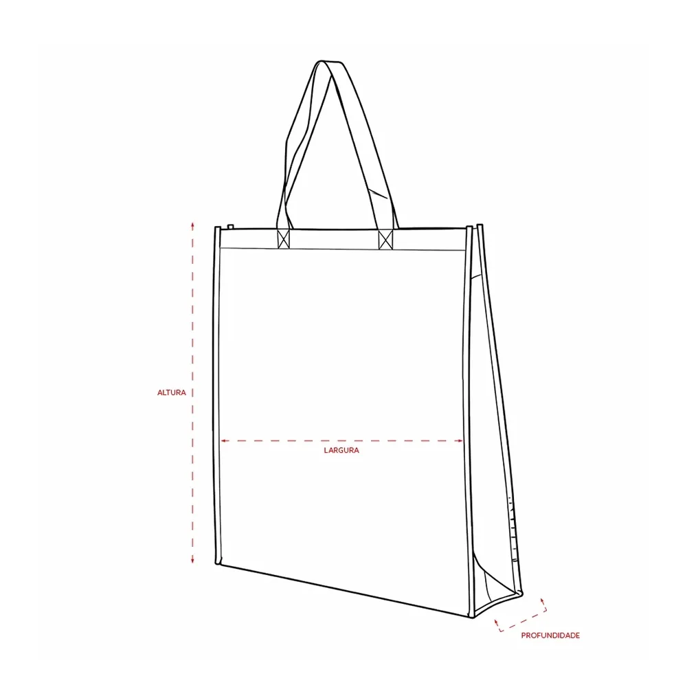 Sacola TNT Metalizado