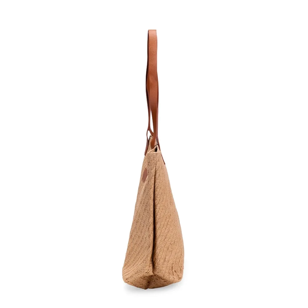 Bolsa Palha Trançada 