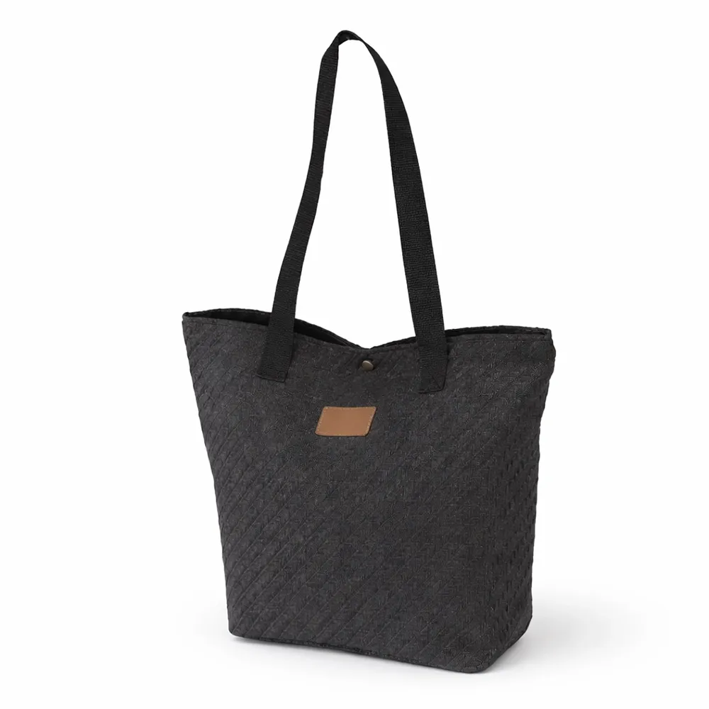 Bolsa Palha Trançada 