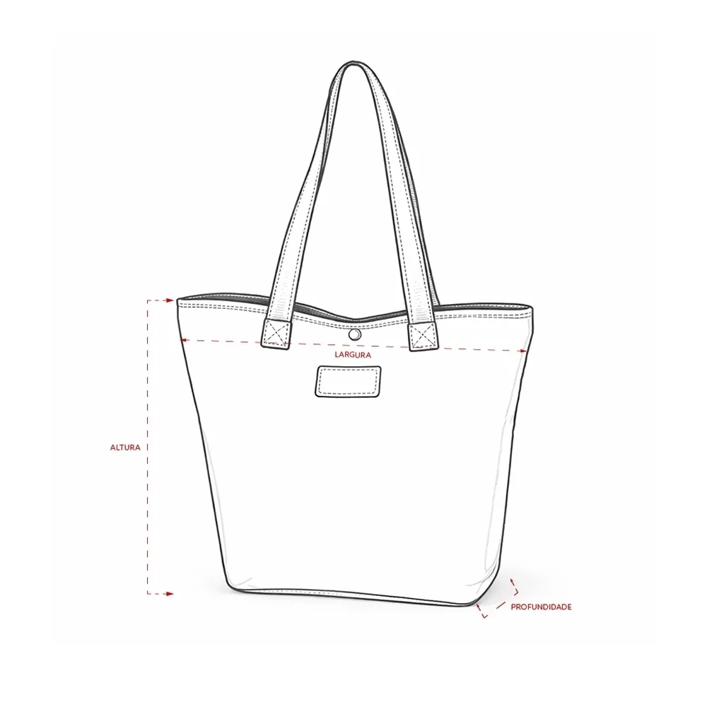 Bolsa Palha Trançada 