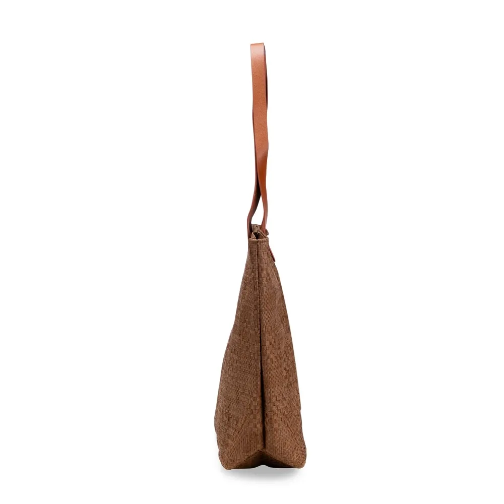 Bolsa Palha Trançada 