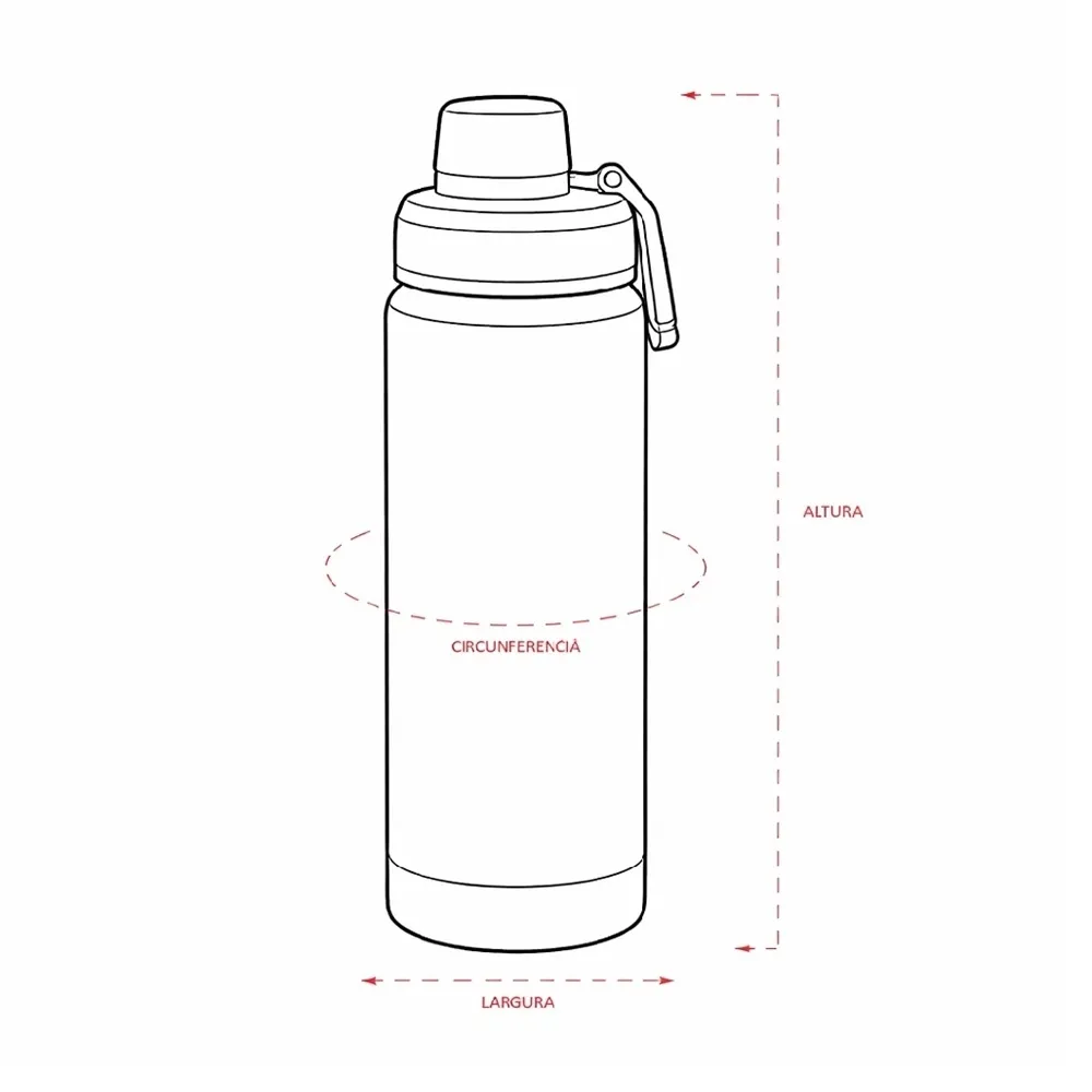 Garrafa Térmica 600ml