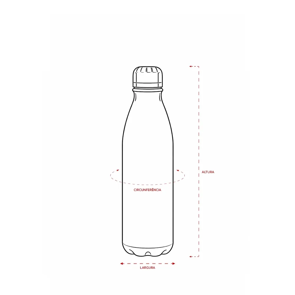 Garrafa Alumínio 750ml