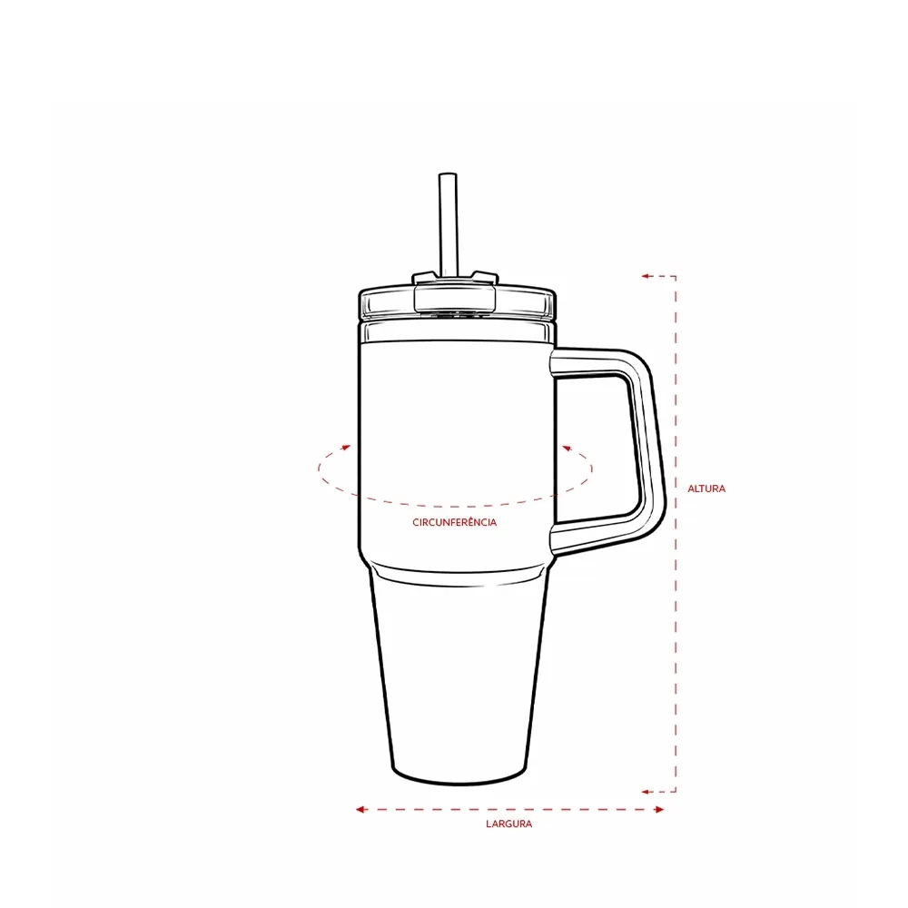 Caneca Térmica 900ml