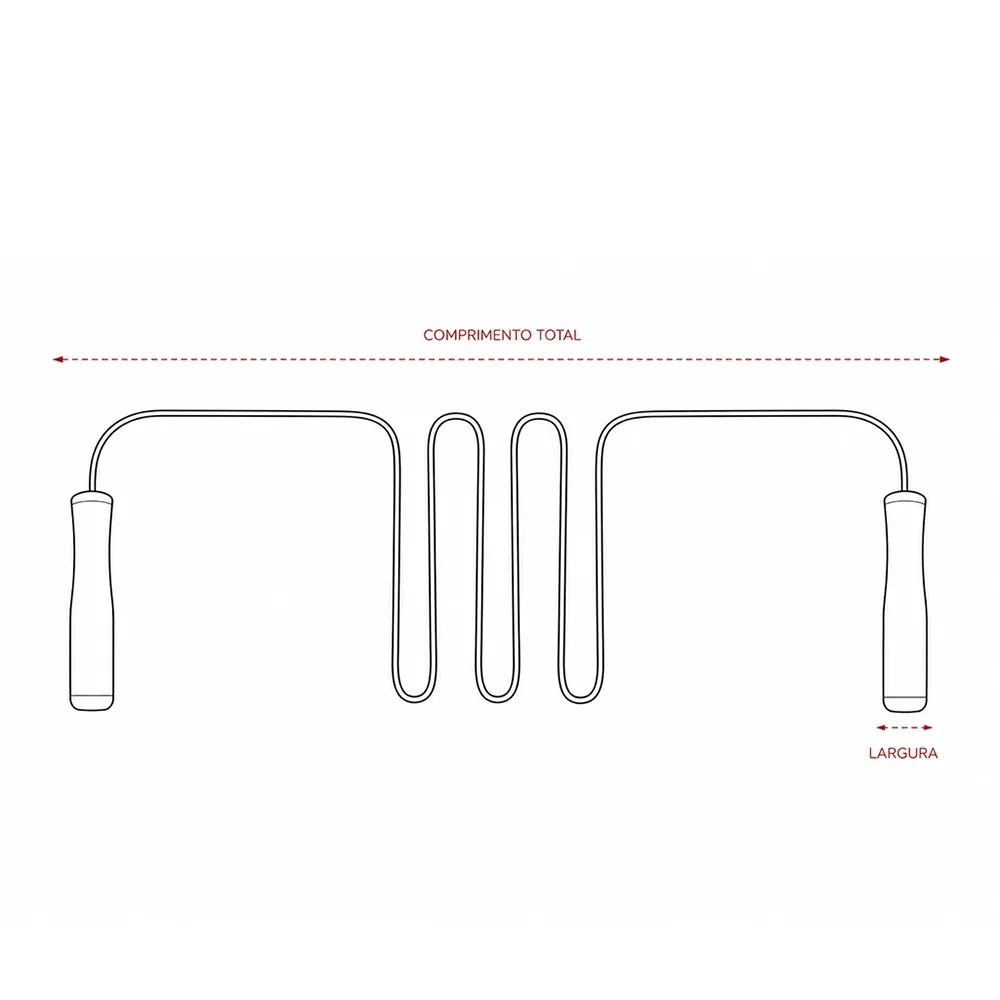 Corda de Pular PVC 2,5m