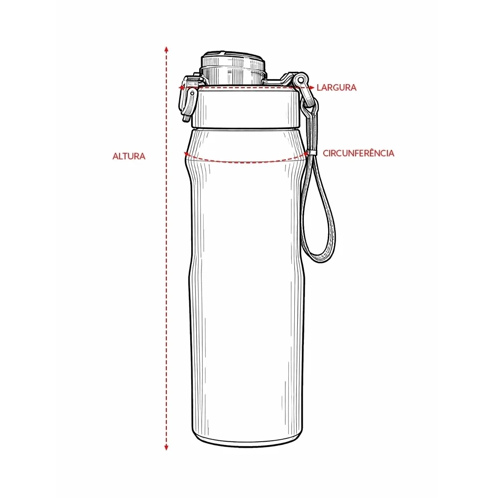 Garrafa Térmica 550ml