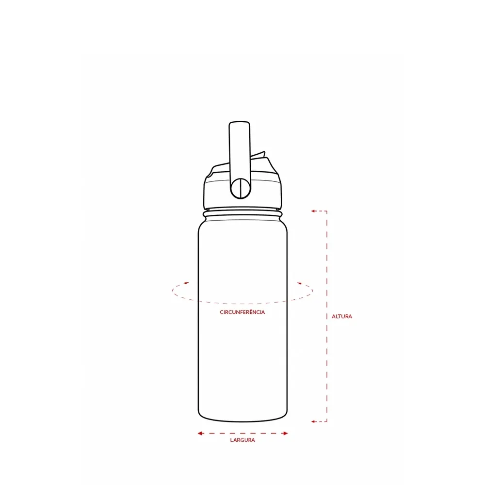 Garrafa Térmica 600ml