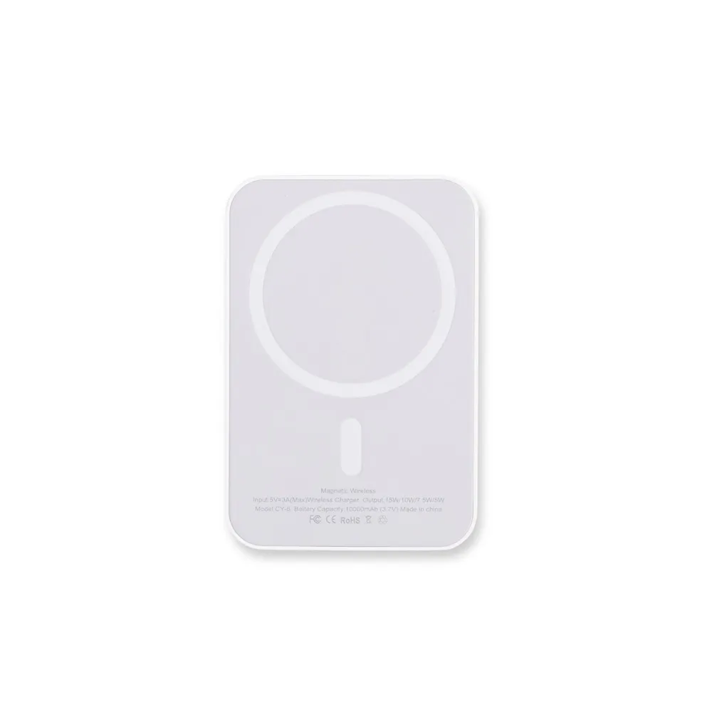 Power Bank 10.000mAh com Carregamento via Indução-09280