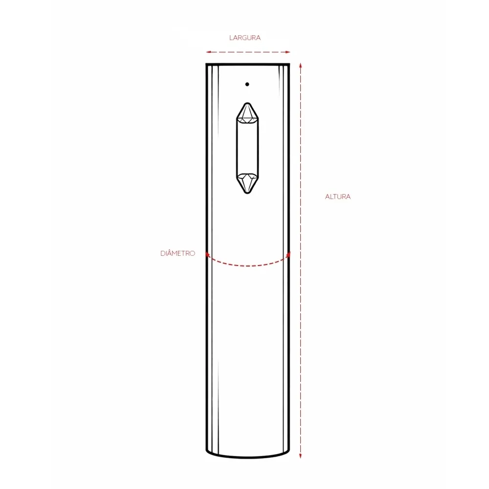 Saca-Rolhas Recarregável