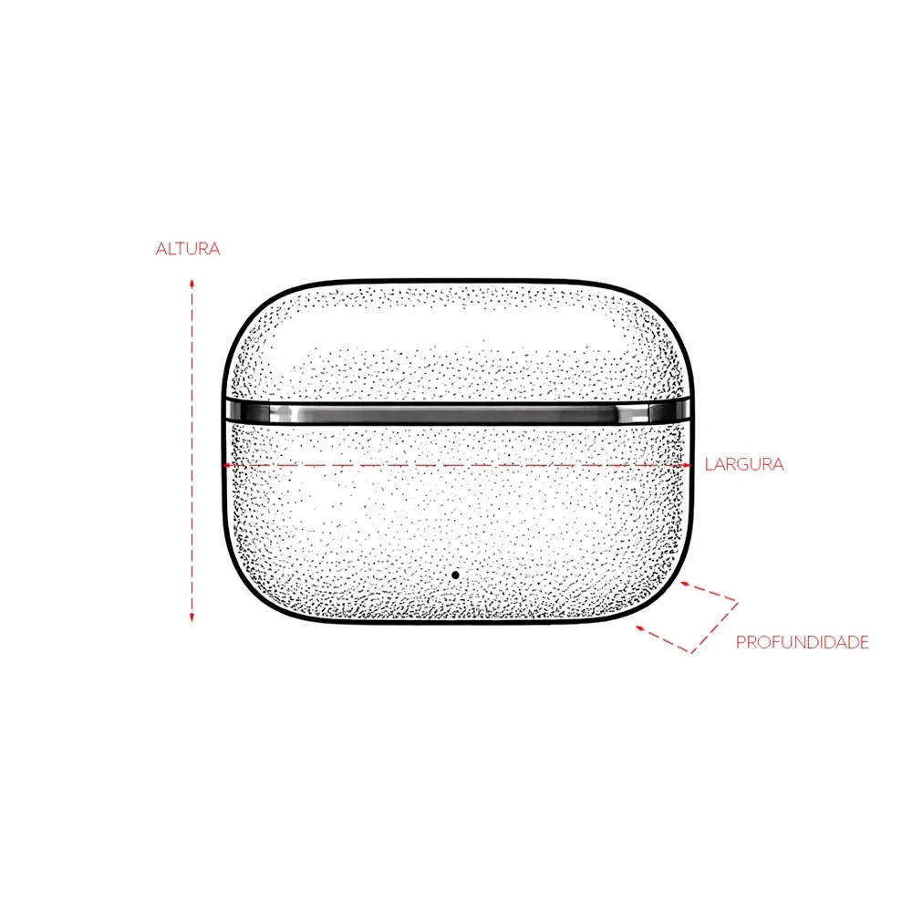 Fone de Ouvido Bluetooth com Case Carregador