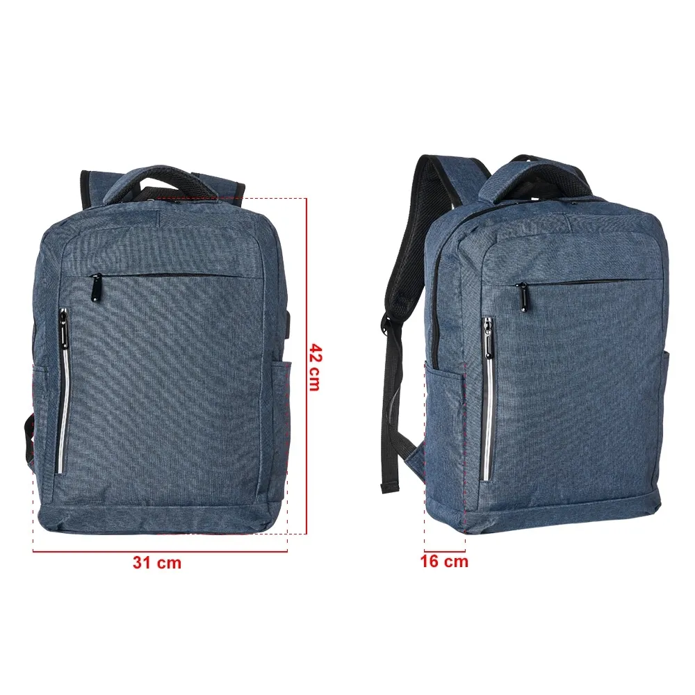 Mochila de Nylon USB 20 Litros-09761