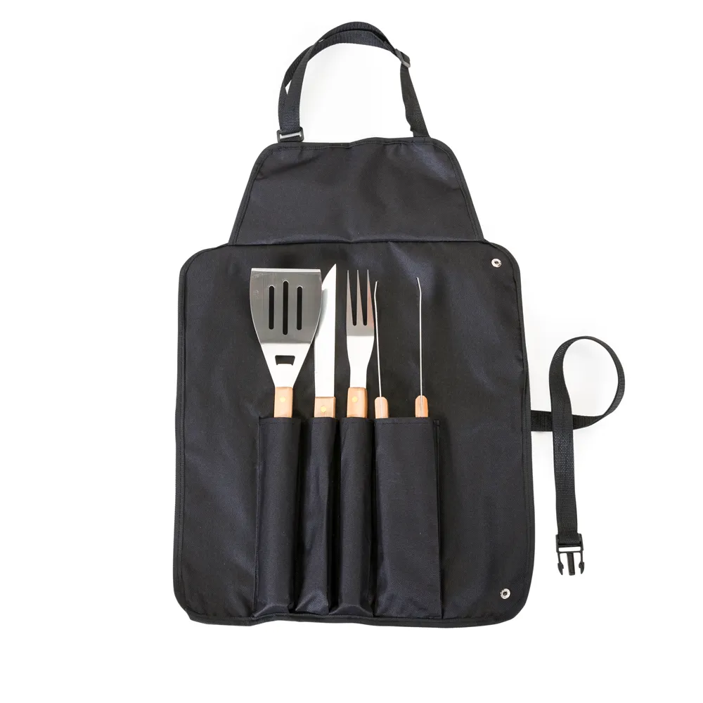 #Kit Churrasco Avental 4 peças-10060
