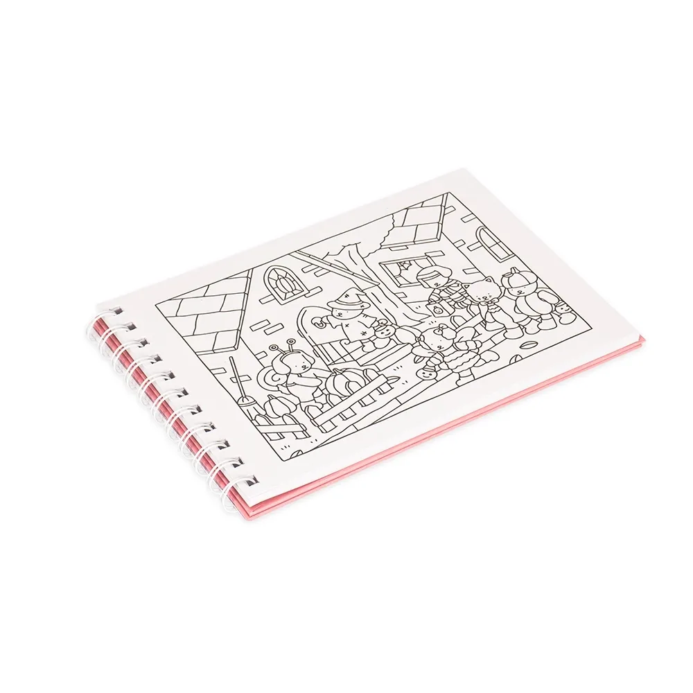 Caderno Para Colorir Desenho Animado