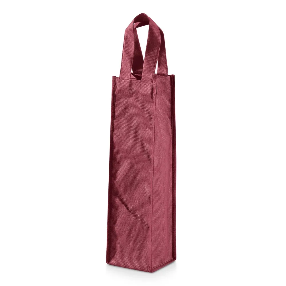 11123. Sacola para 1 garrafa em non-woven (80 g/m²) VINHO