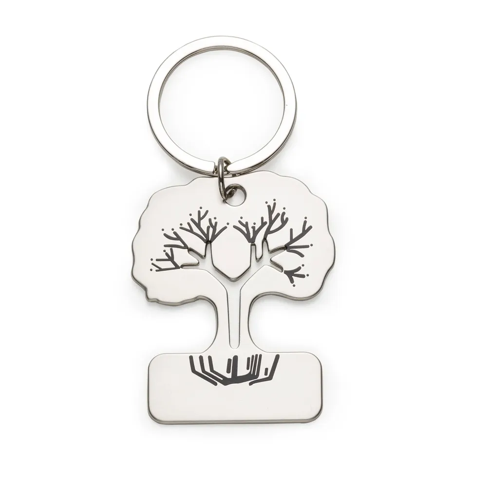 #Chaveiro Metal Árvore-P@11945