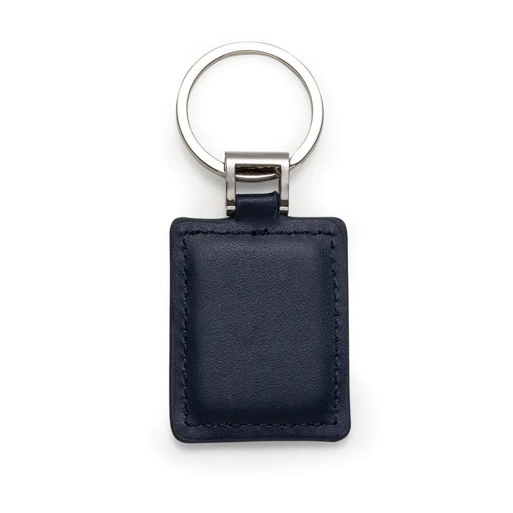 #Chaveiro Couro com Metal