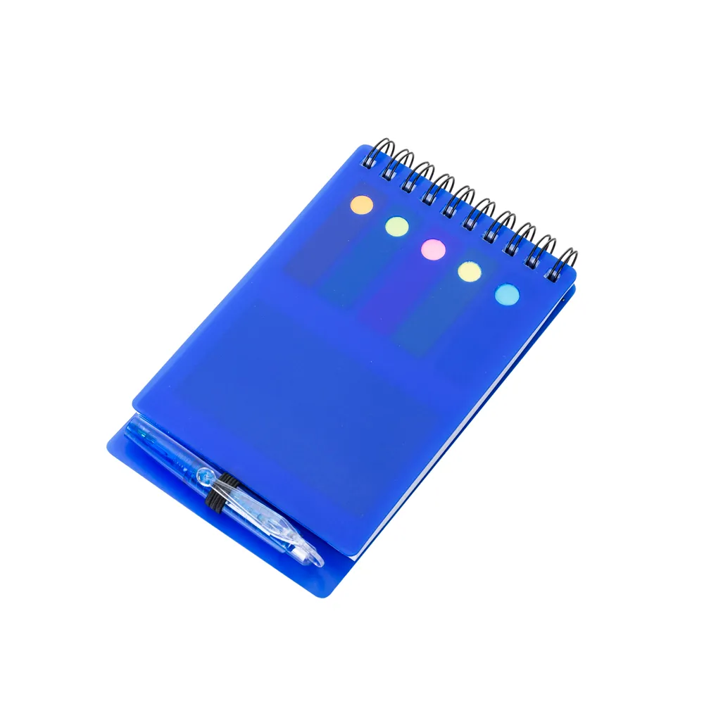 #Bloco de Anotações com Autoadesivos e Caneta