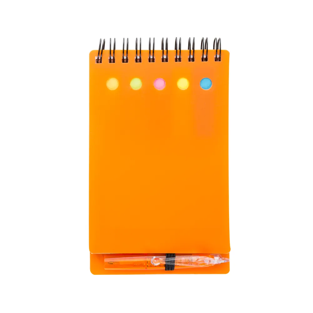 #Bloco de Anotações com Autoadesivos e Caneta