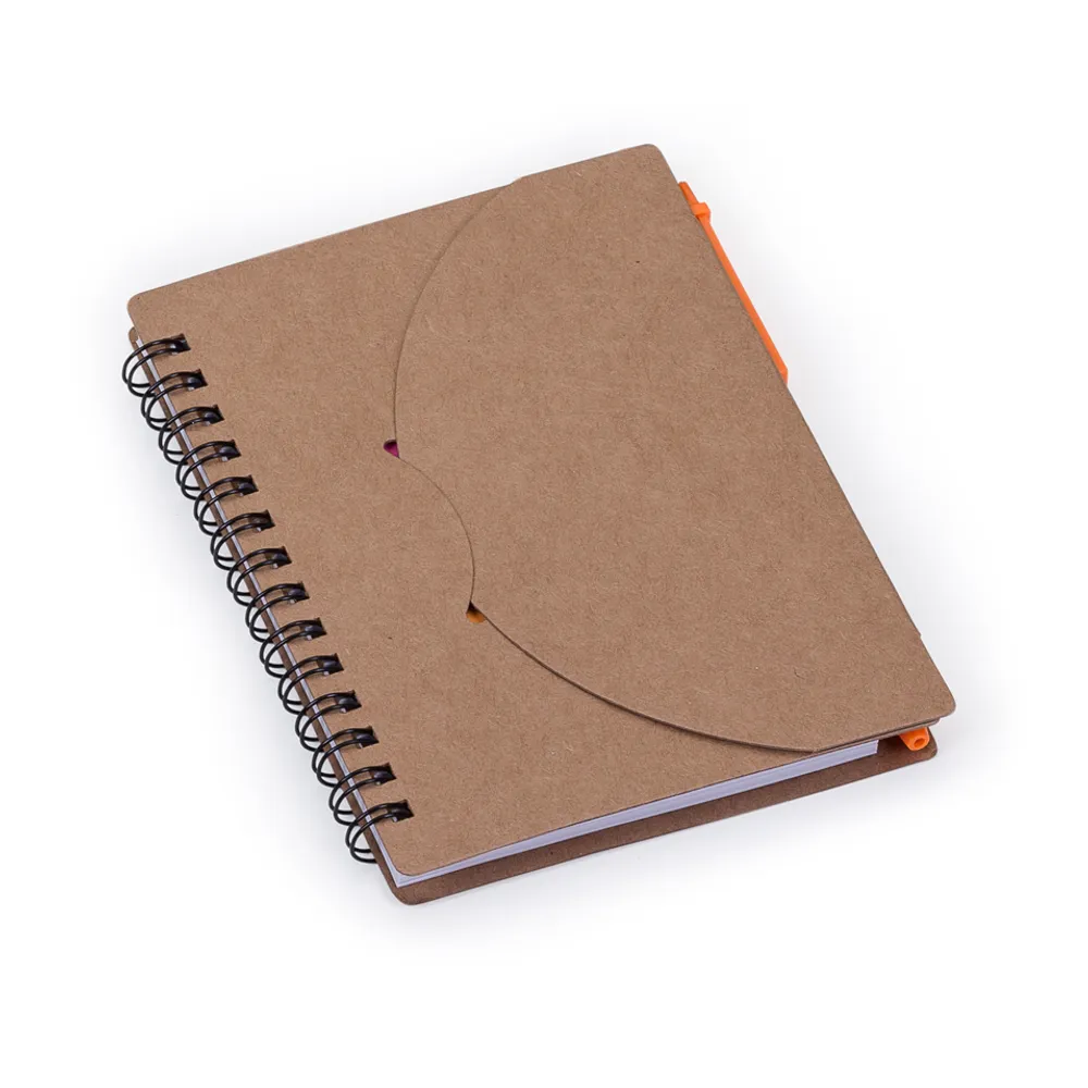 #Bloco de Anotações com Caneta e Autoadesivos