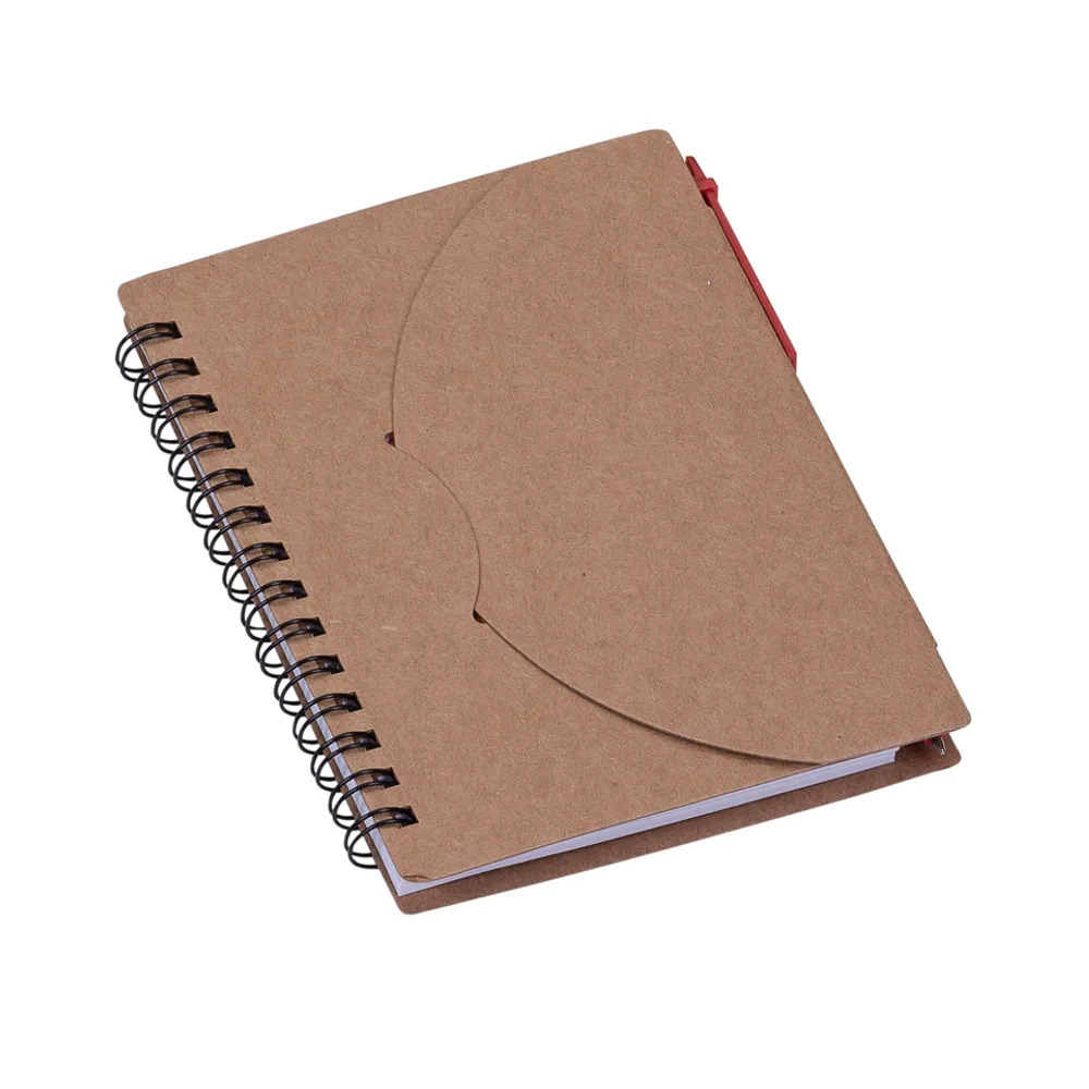 #Bloco de Anotações com Caneta e Autoadesivos