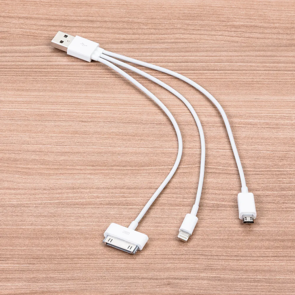 Cabo USB 3 Entradas