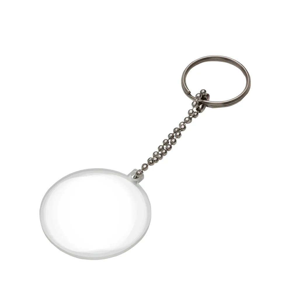 #Chaveiro Plástico Redondo