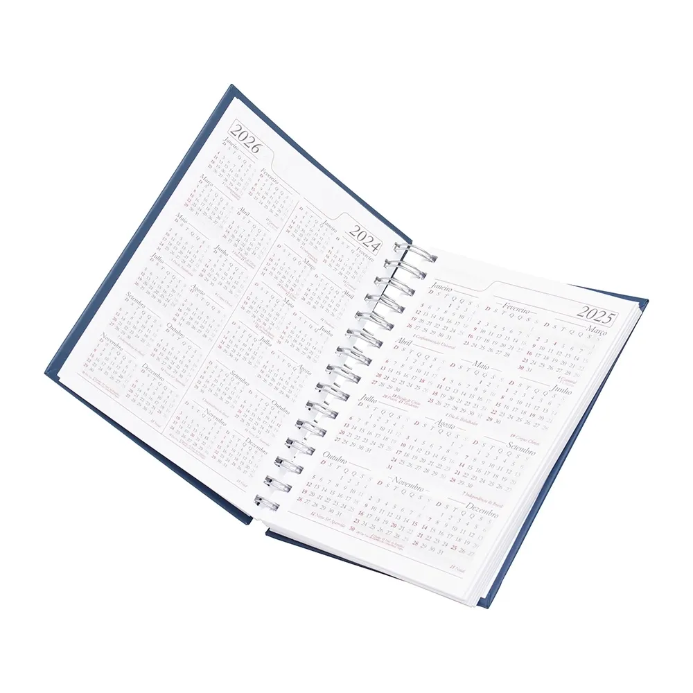 Agenda diária 2025 Wire-o 