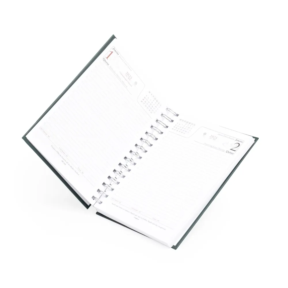 Agenda Diária 2025 Wire-o 