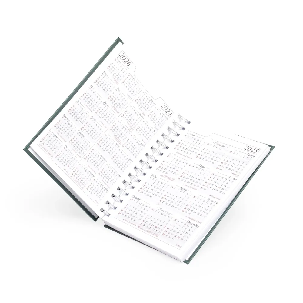 Agenda Diária 2025 Wire-o 