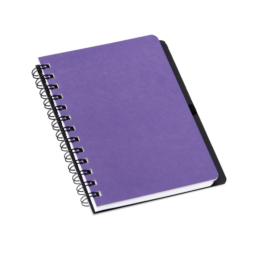 Caderno Kraft com Porta Caneta-14838