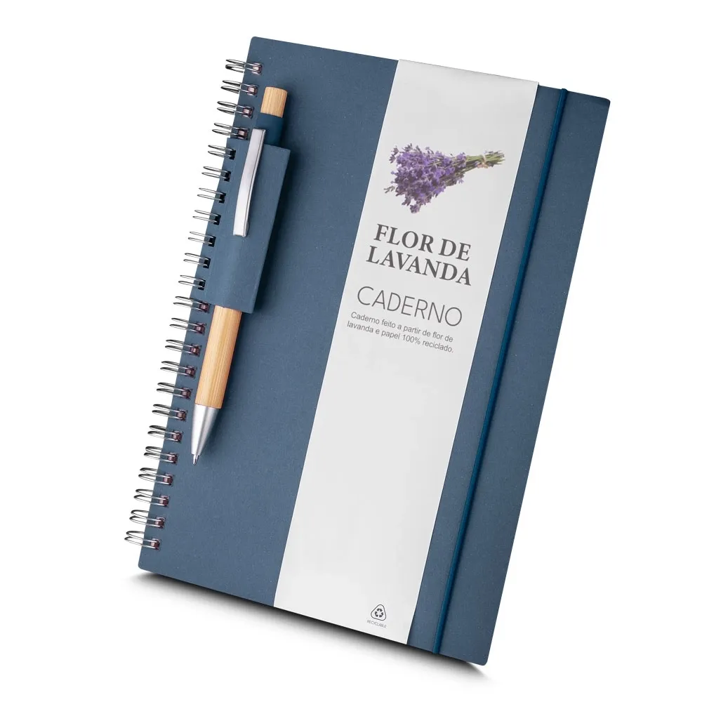 Caderno A5 Papel Reciclado-15077