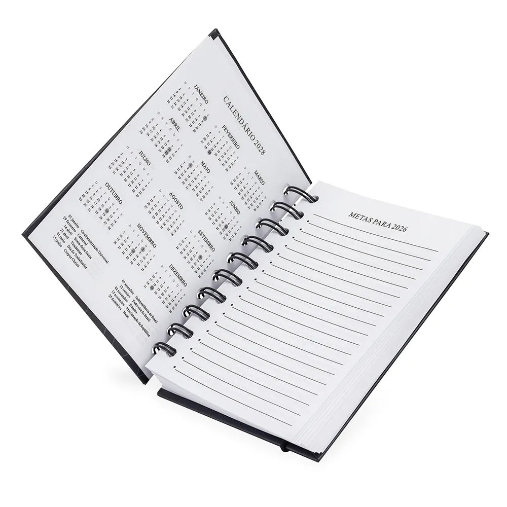 Agenda Diária 2026 Wire-O