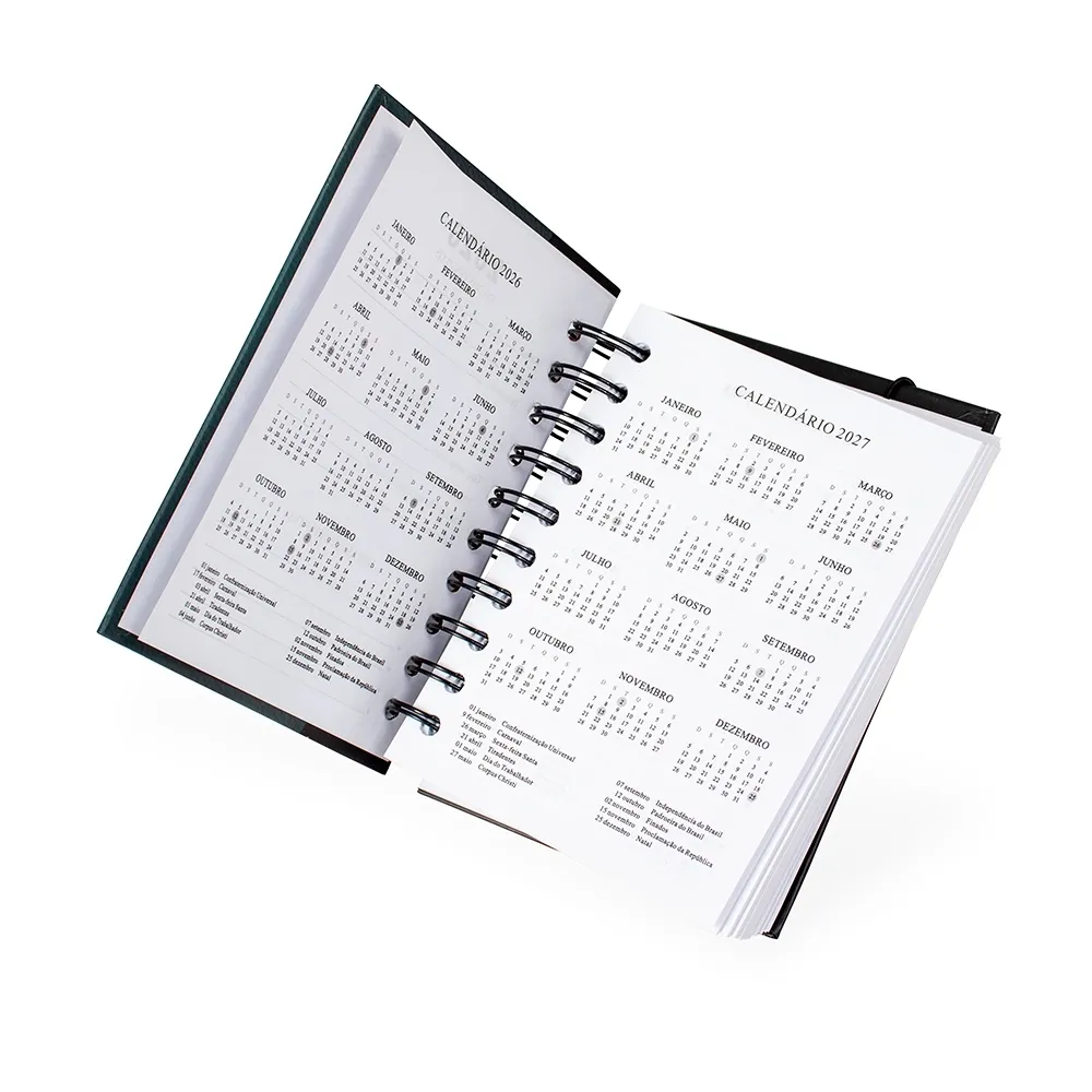 Agenda Diária 2026 Wire-O