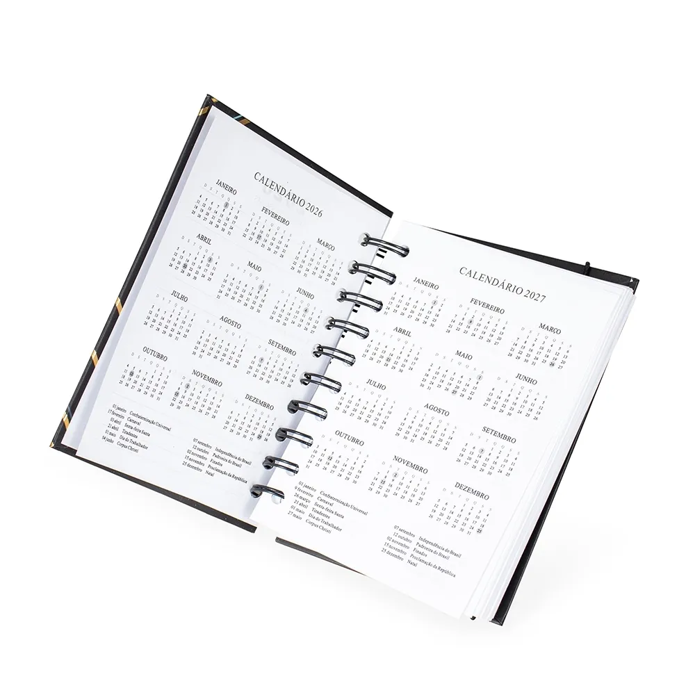 Agenda Diária 2026 Wire-O