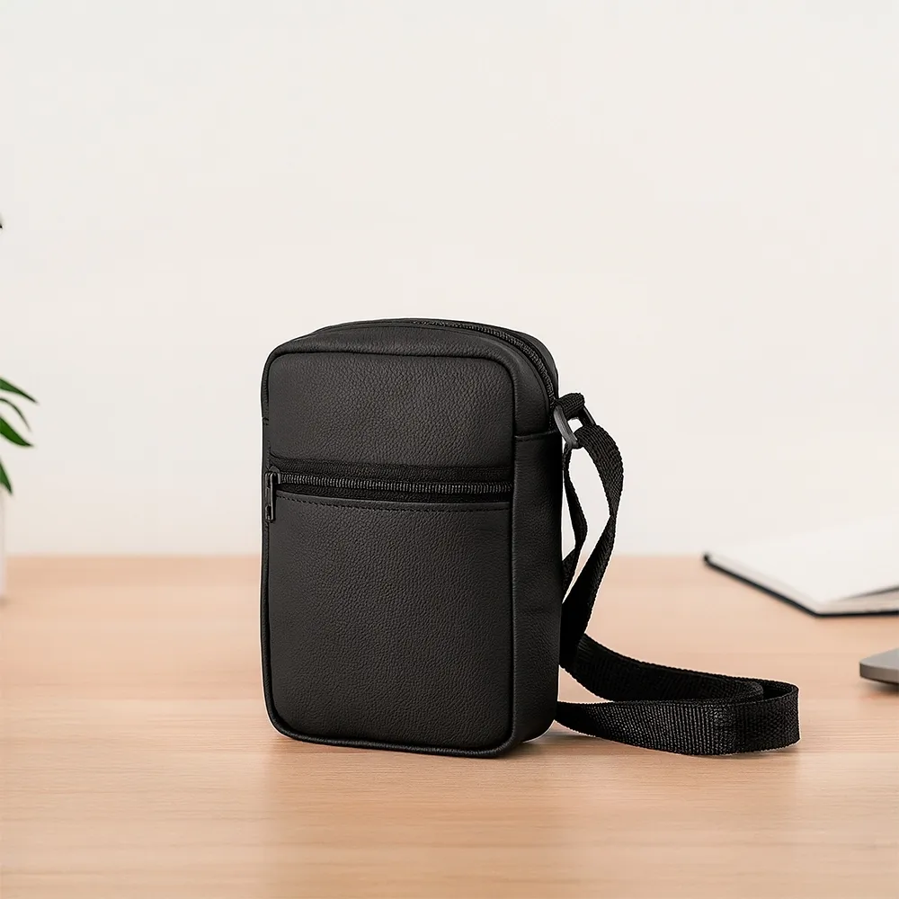 Bolsa de Ombro Couro Sintético 