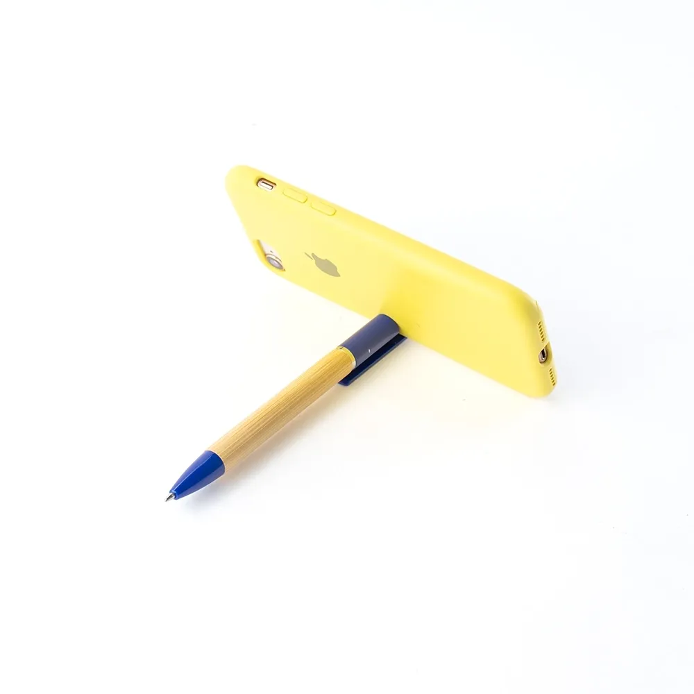 Caneta Ecológica com Suporte para Celular