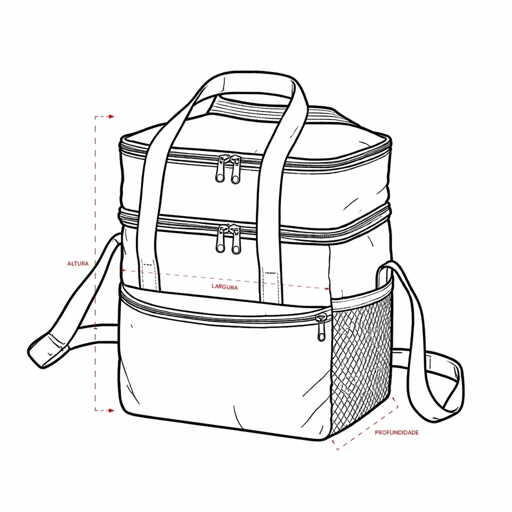 Bolsa Térmica Dupla 14L
