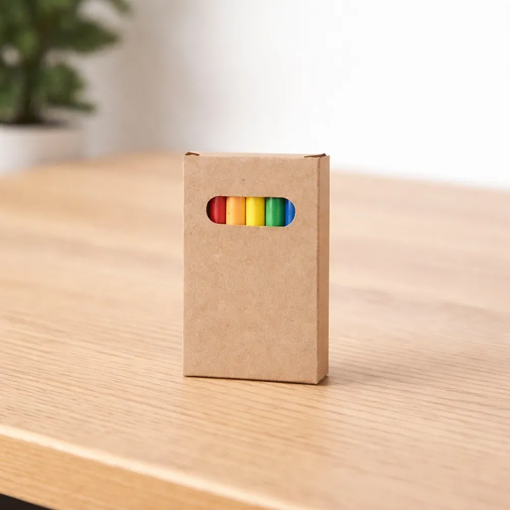 Kit Giz de Cera 6 Cores