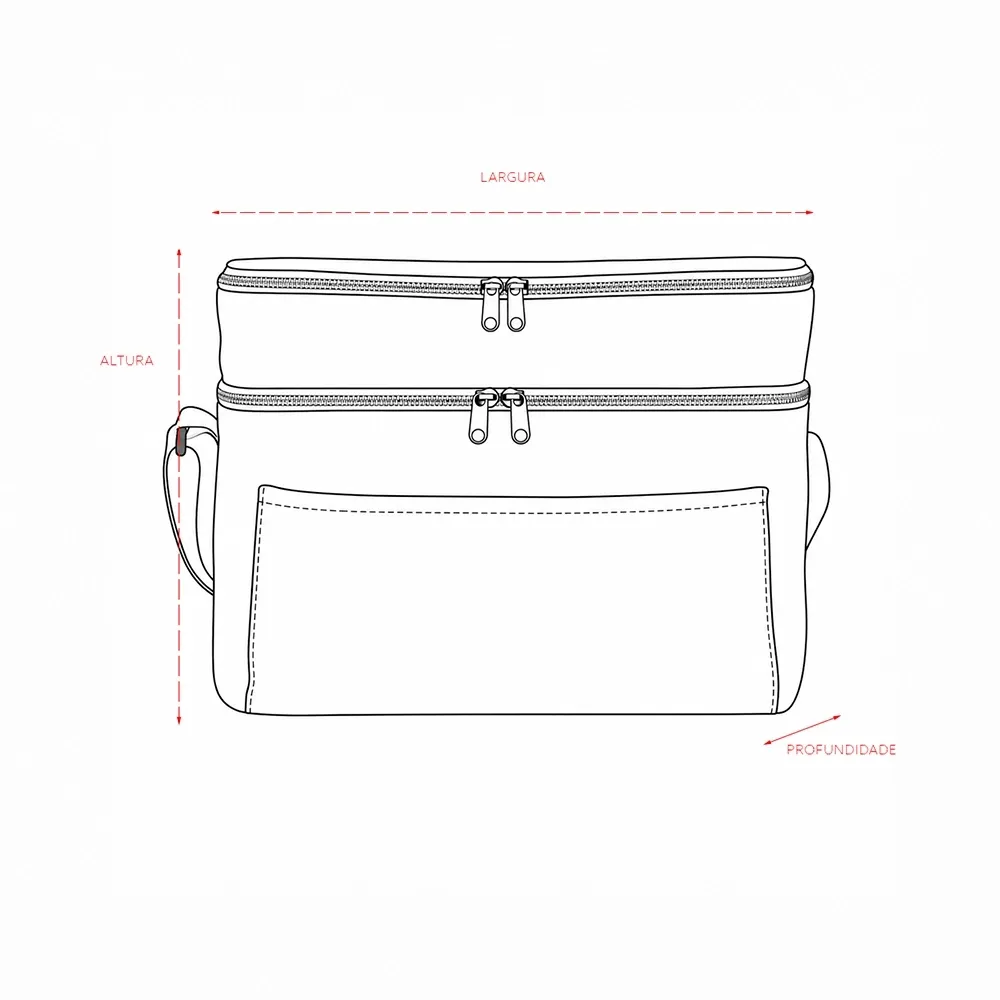 Bolsa Térmica Dupla 14 Litros