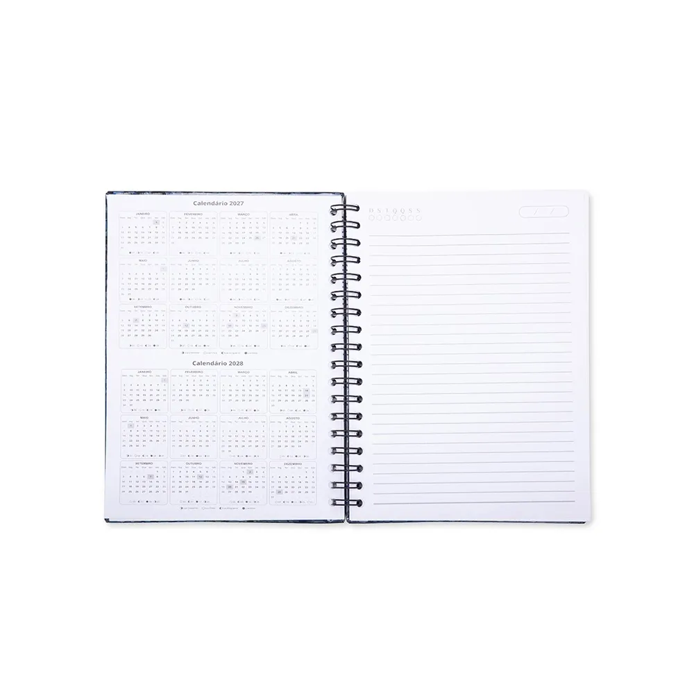 Caderno Holográfico Com Pauta