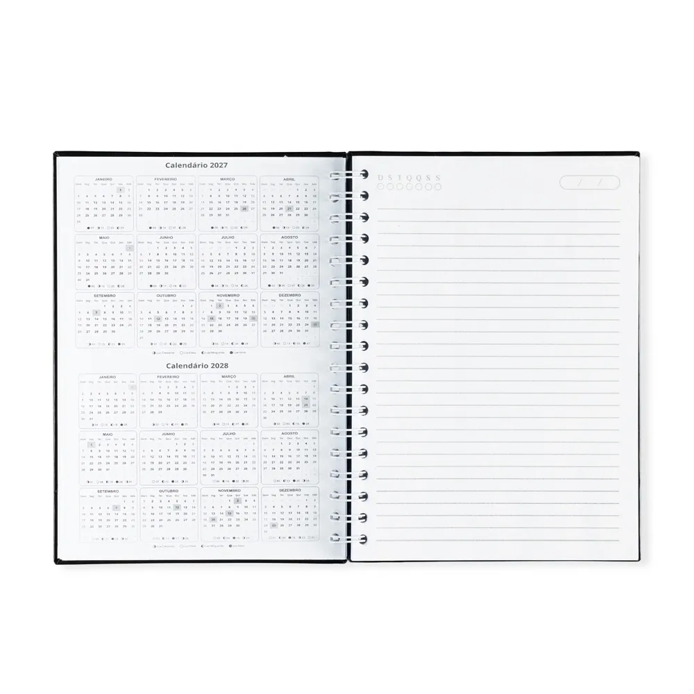Caderno Laminado Com Pauta
