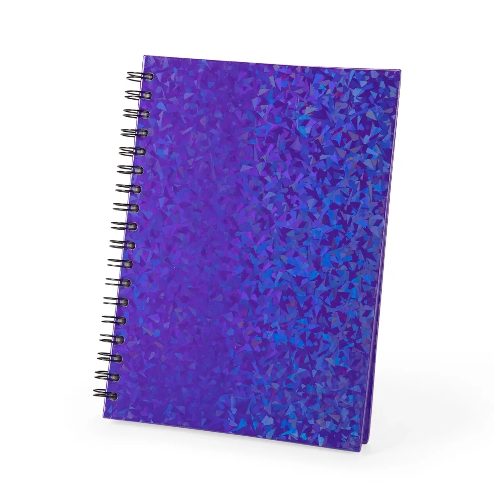 Caderno Holográfico Com Pauta