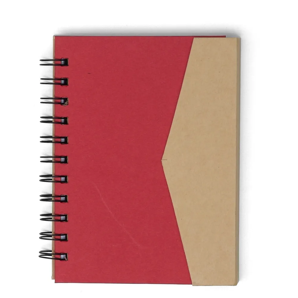 Caderno Ecológico com Autoadesivos