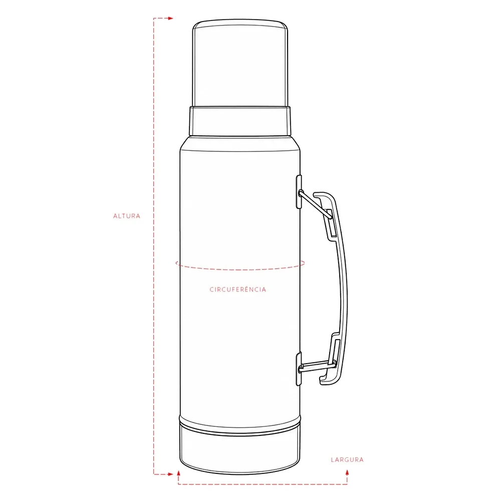 Garrafa Térmica 1,4L