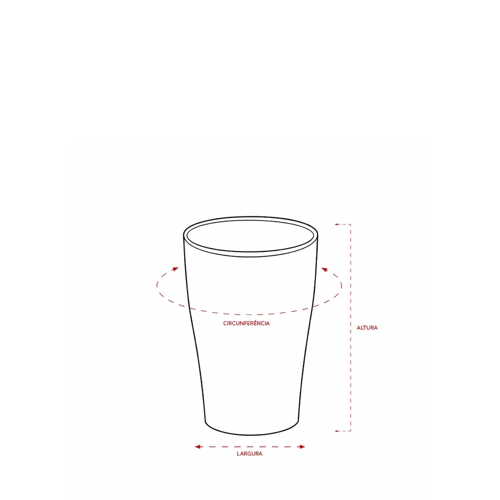Copo Palha de Trigo 310ml