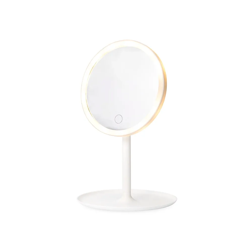 Espelho de Mesa Plástico com LED