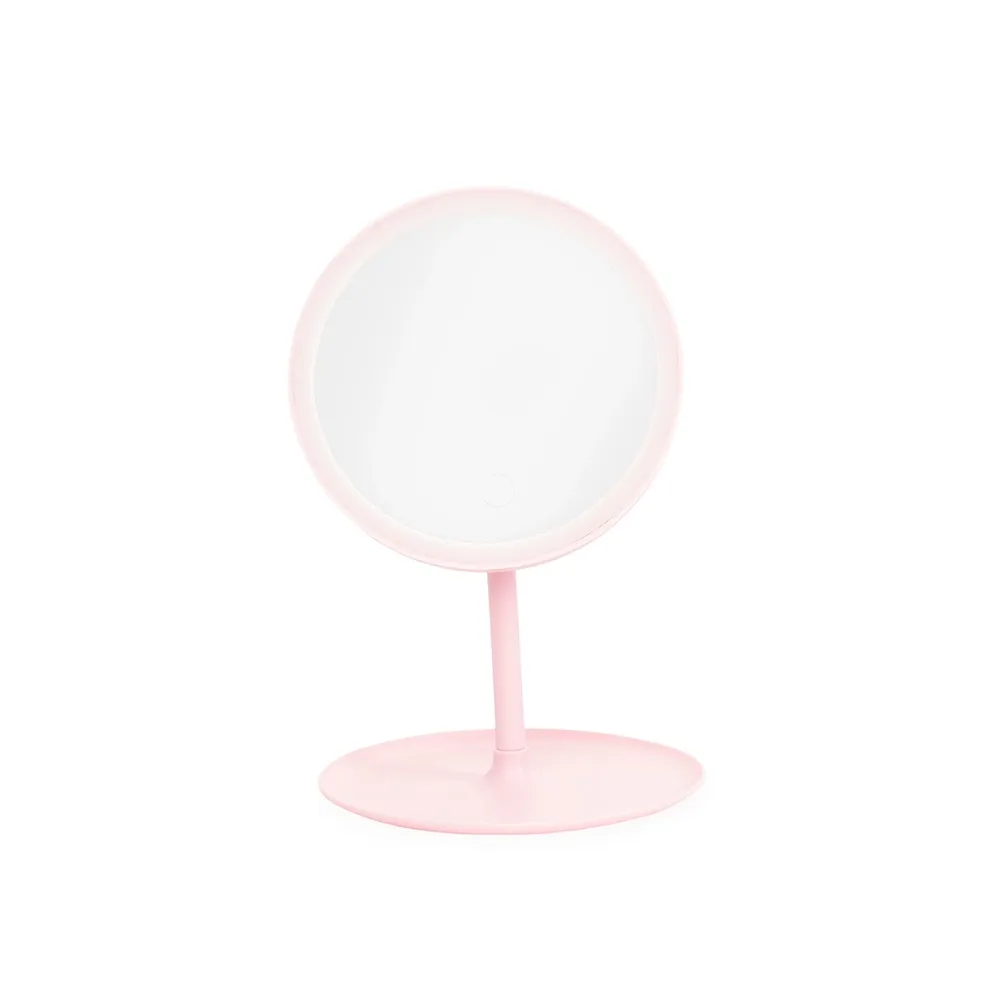 Espelho de Mesa Plástico com LED