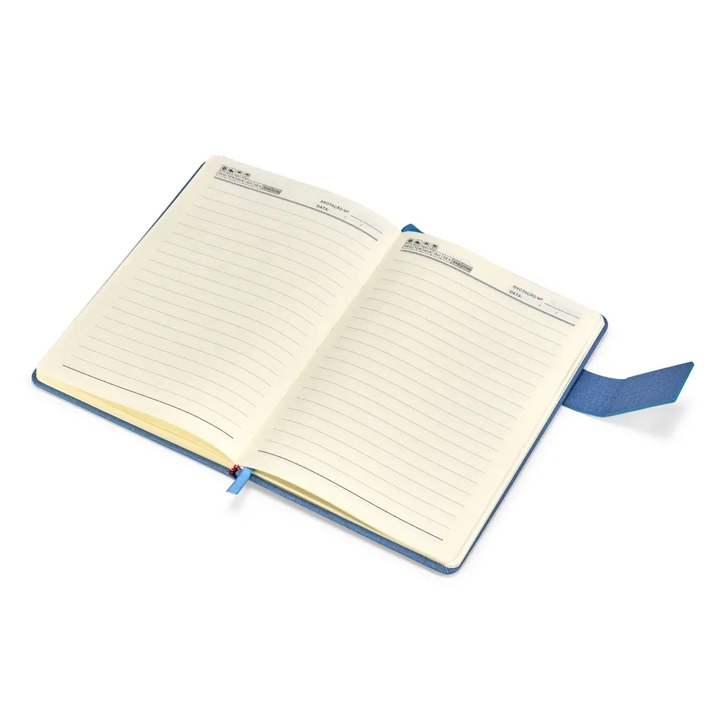 Caderneta Couro Sintético