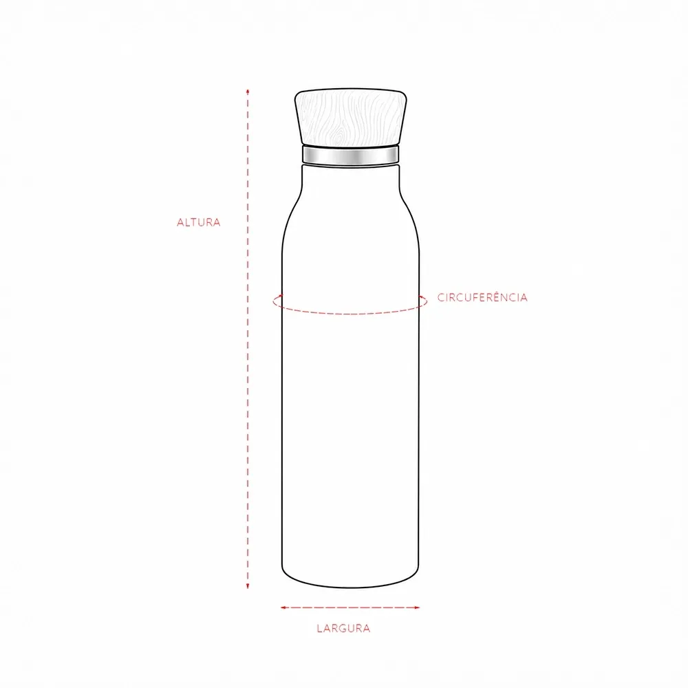 Garrafa Térmica 600ml