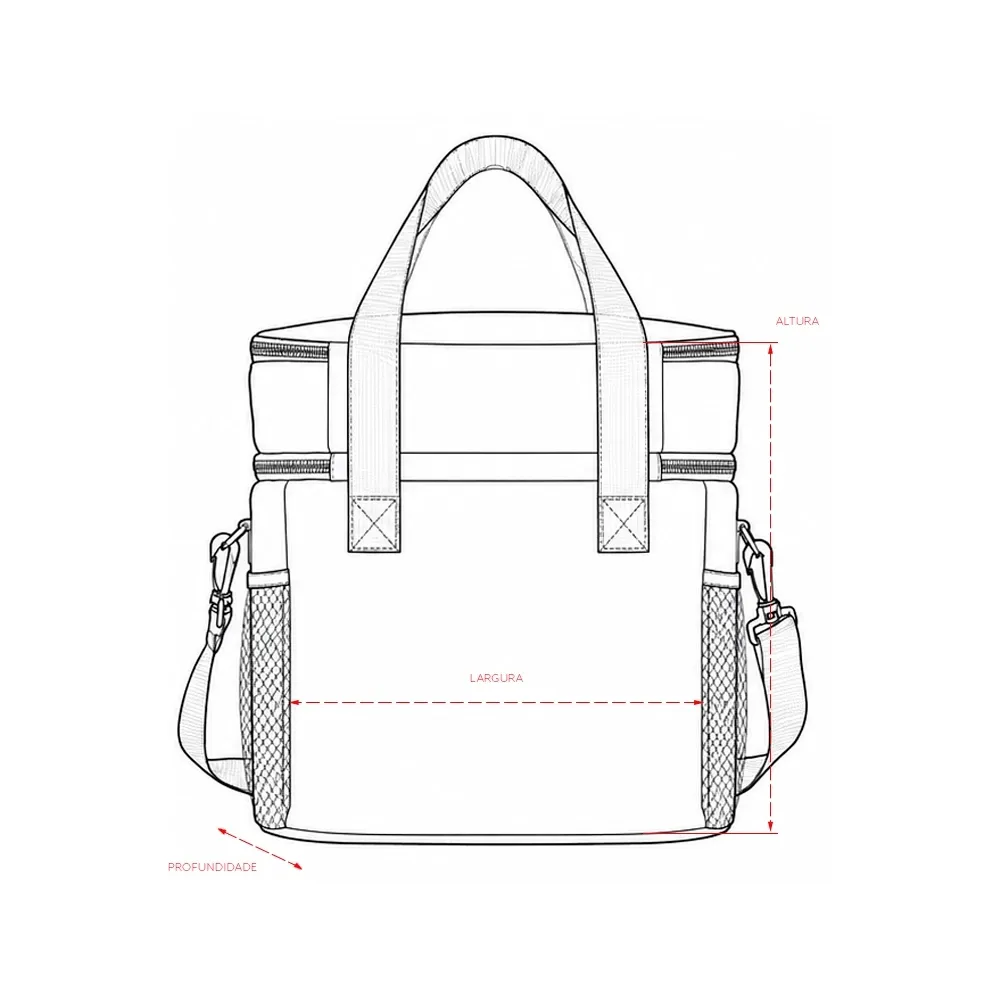 Bolsa Térmica Dupla 16L Bolsa Térmica Dupla 16L